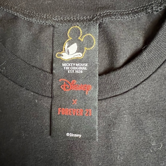 Disney Mickey Japan Cropped Shirt S - Picture 3 of 6